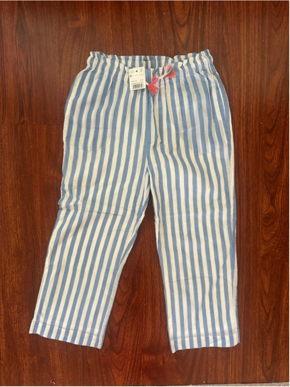 NWT Girls Sizd 11 Boden Casual Striped Pants